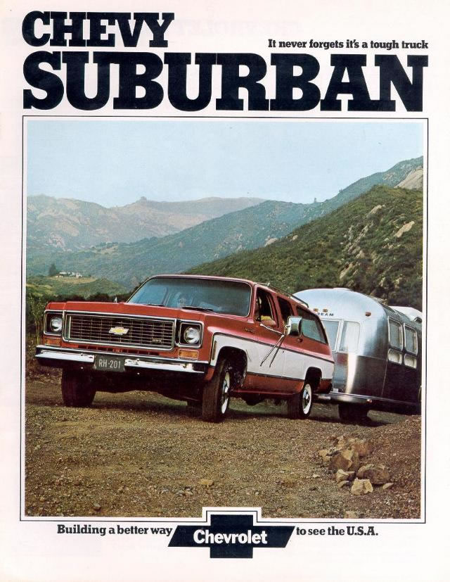 1974 Chevrolet Suburban Brochure